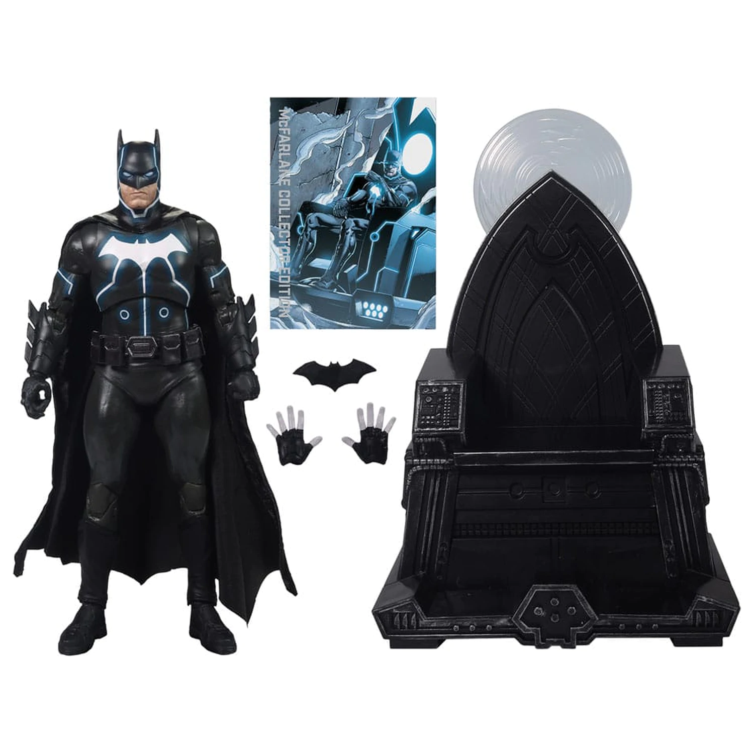 DC Multiverse McFarlane Collector Edition Akcijska figura #47 Batman & Mobius Chair (Darkseid War) 18 cm fotografija proizvoda