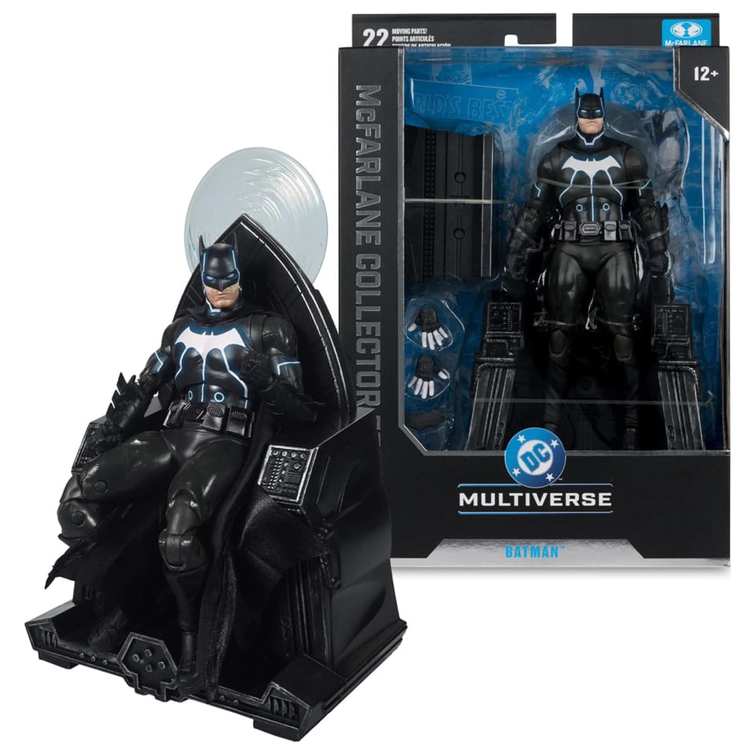 DC Multiverse McFarlane Collector Edition Akcijska figura #47 Batman & Mobius Chair (Darkseid War) 18 cm fotografija proizvoda