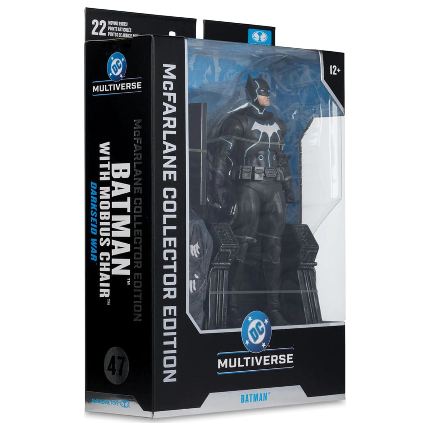 DC Multiverse McFarlane Collector Edition Akcijska figura #47 Batman & Mobius Chair (Darkseid War) 18 cm fotografija proizvoda