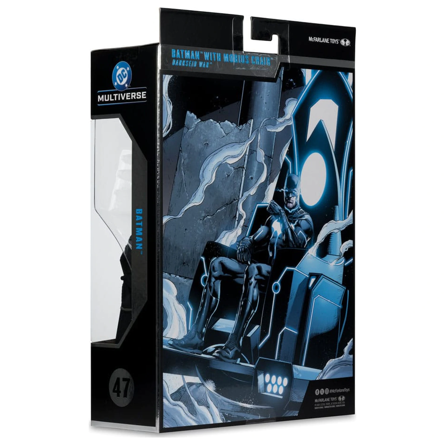 DC Multiverse McFarlane Collector Edition Akcijska figura #47 Batman & Mobius Chair (Darkseid War) 18 cm fotografija proizvoda