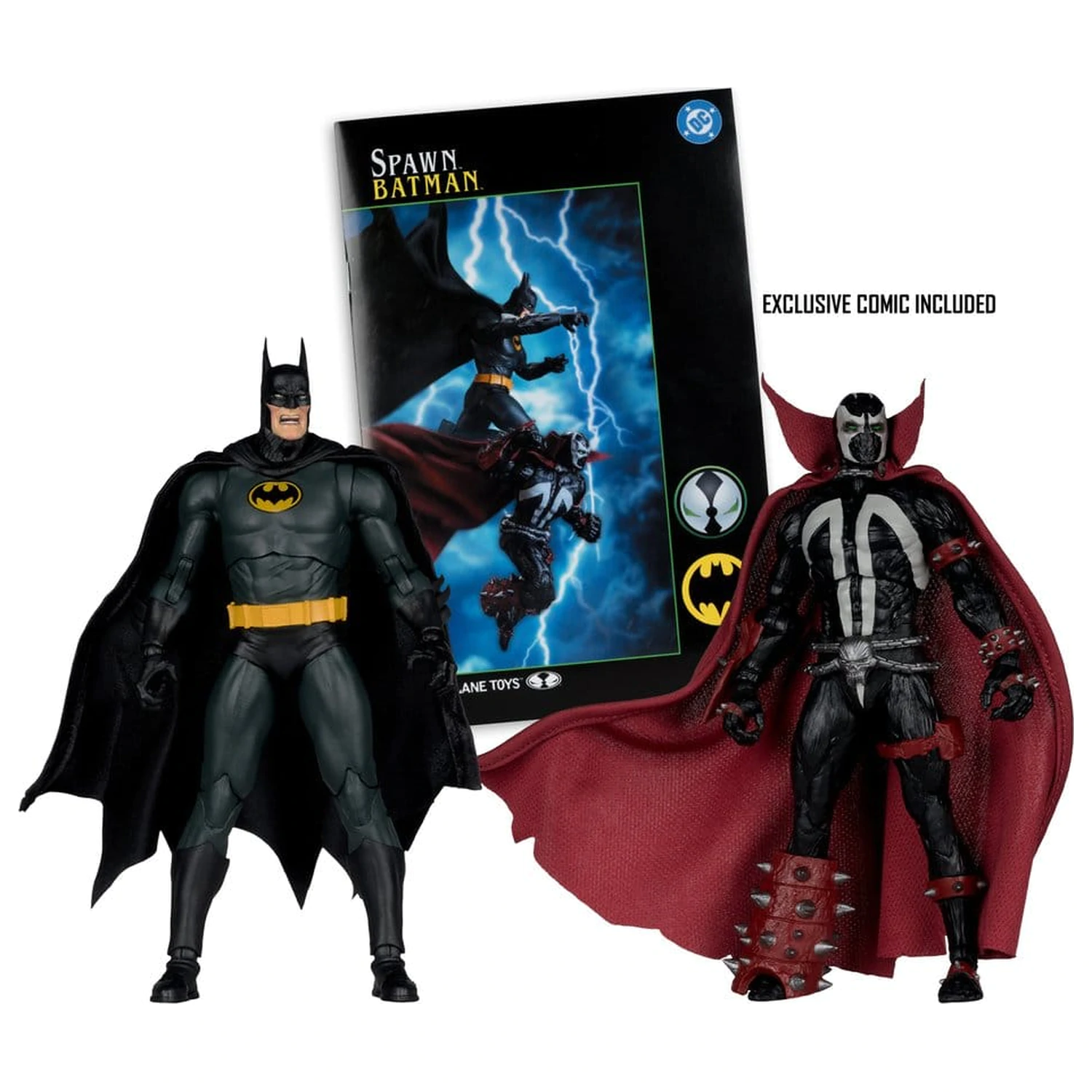 DC Multiverse McFarlane Collector Edition set od 2 akcijske figure Batman & Spawn (Gold Label) 18 cm fotografija proizvoda