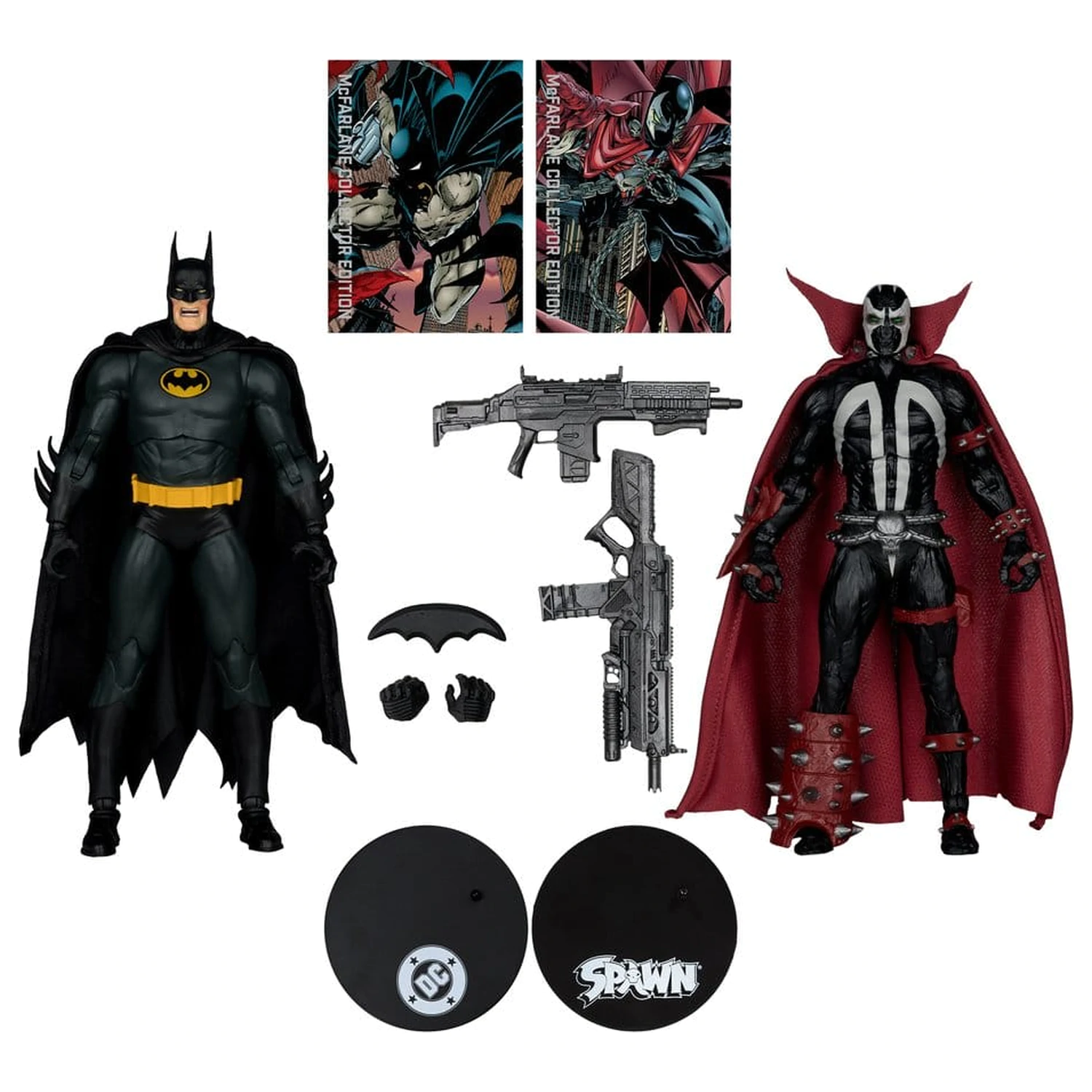 DC Multiverse McFarlane Collector Edition set od 2 akcijske figure Batman & Spawn (Gold Label) 18 cm fotografija proizvoda