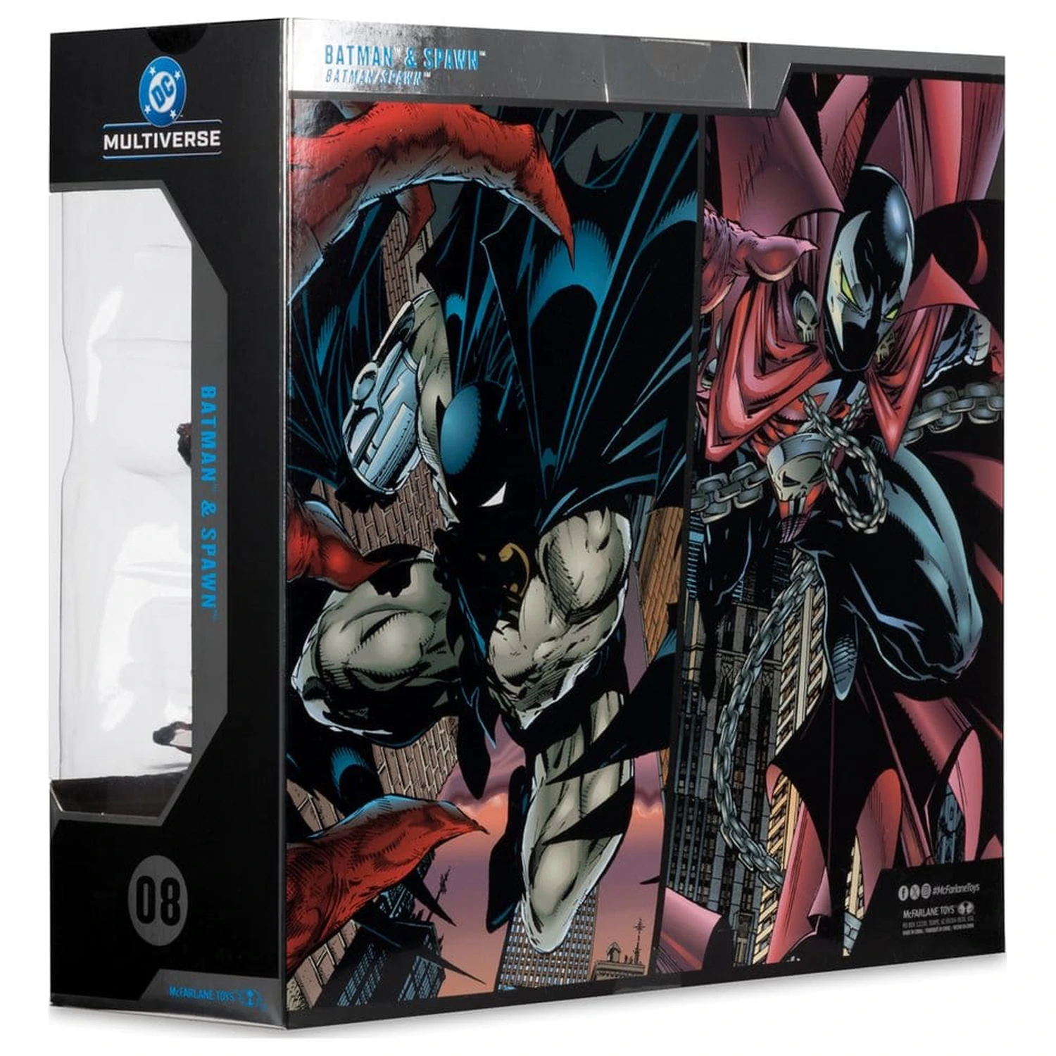 DC Multiverse McFarlane Collector Edition set od 2 akcijske figure Batman & Spawn (Gold Label) 18 cm fotografija proizvoda