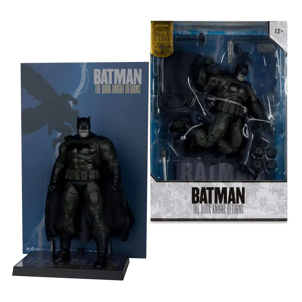 DC Multiverse McFarlane Cover Recreations akcijska figura Batman (Batman: The Dark Knight Returns #1) (Gold Label) 18 cm fotografija proizvoda