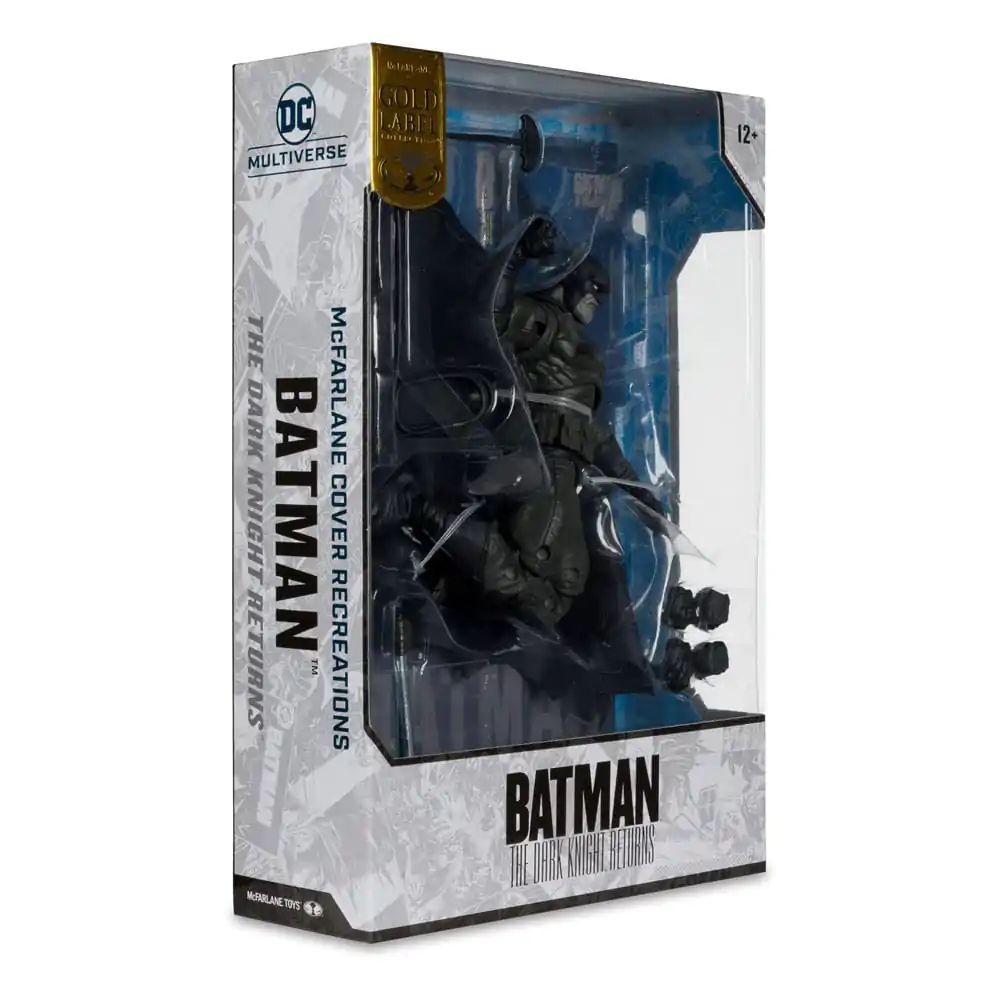 DC Multiverse McFarlane Cover Recreations akcijska figura Batman (Batman: The Dark Knight Returns #1) (Gold Label) 18 cm fotografija proizvoda