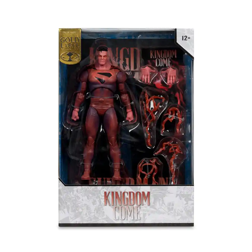 DC Multiverse McFarlane Cover Recreations akcijska figura Superman (Kingdom Come) (Gold Label) 18 cm fotografija proizvoda