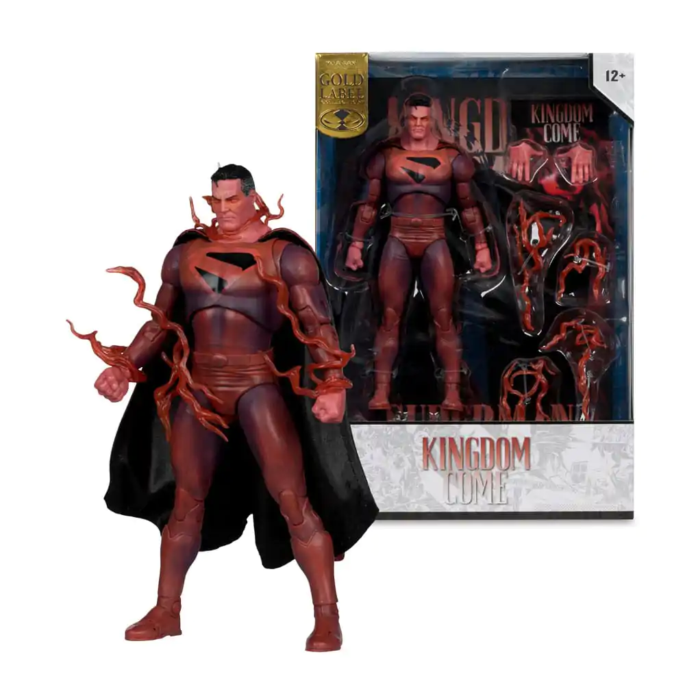 DC Multiverse McFarlane Cover Recreations akcijska figura Superman (Kingdom Come) (Gold Label) 18 cm fotografija proizvoda