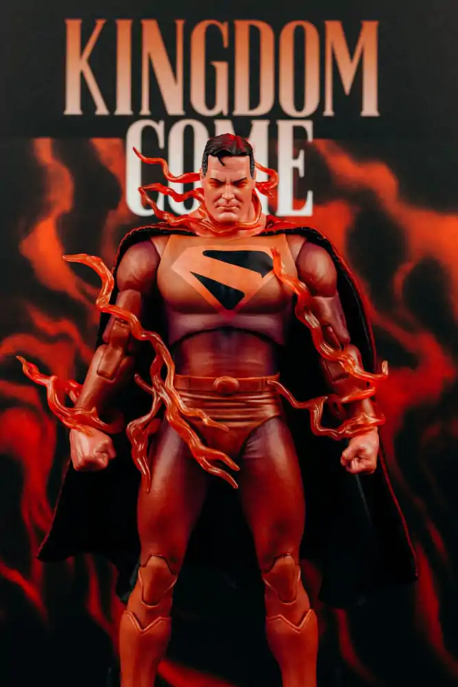 DC Multiverse McFarlane Cover Recreations akcijska figura Superman (Kingdom Come) (Gold Label) 18 cm fotografija proizvoda