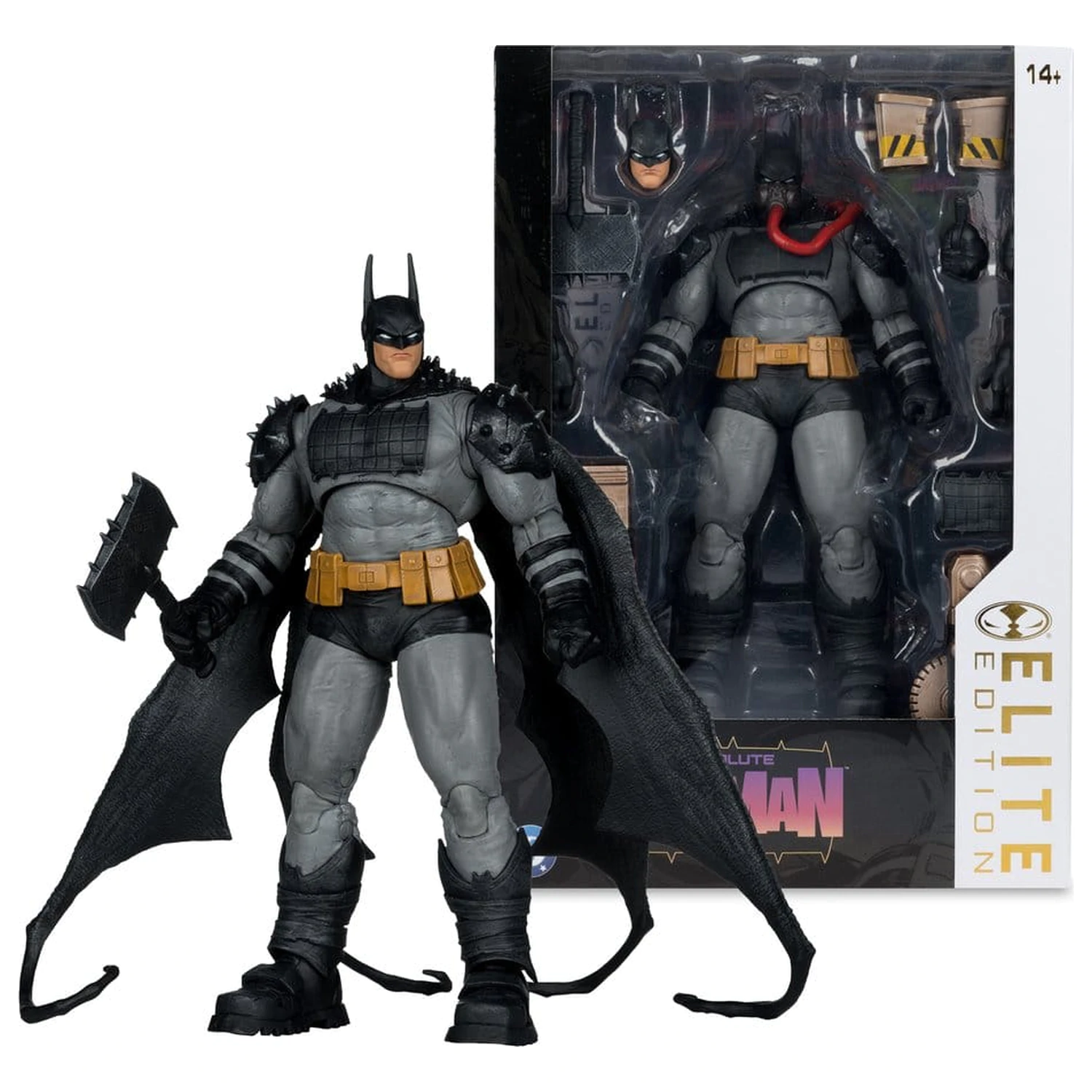 DC Multiverse McFarlane Elite Edition Deluxe akcijska figura Batman (Absolute Batman) #16 18 cm fotografija proizvoda