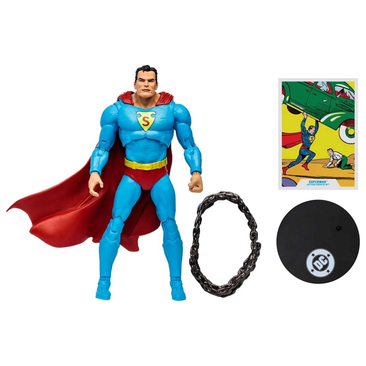 DC Multiverse McFarlane Vault Collection Akcijska figura Superman (Action Comics) 18 cm fotografija proizvoda