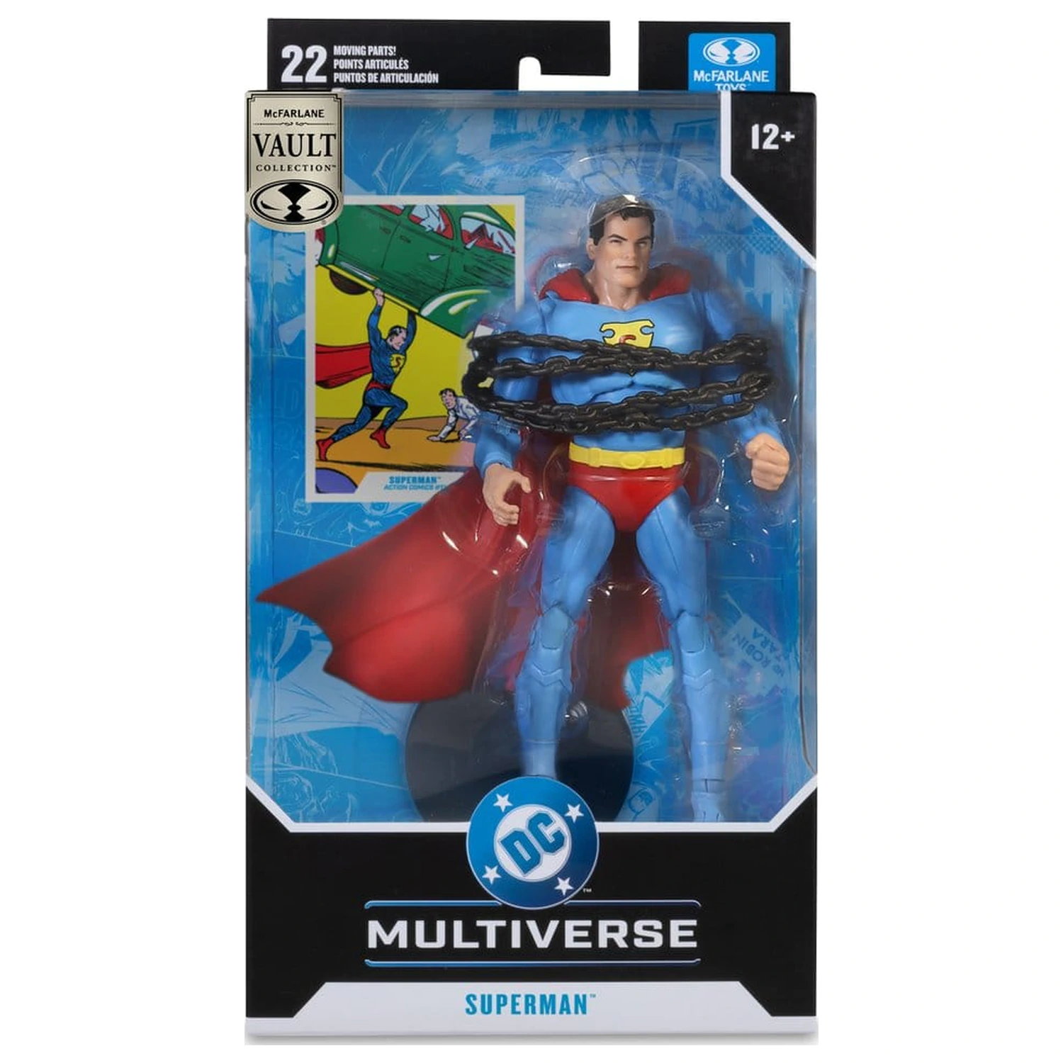 DC Multiverse McFarlane Vault Collection Akcijska figura Superman (Action Comics) 18 cm fotografija proizvoda