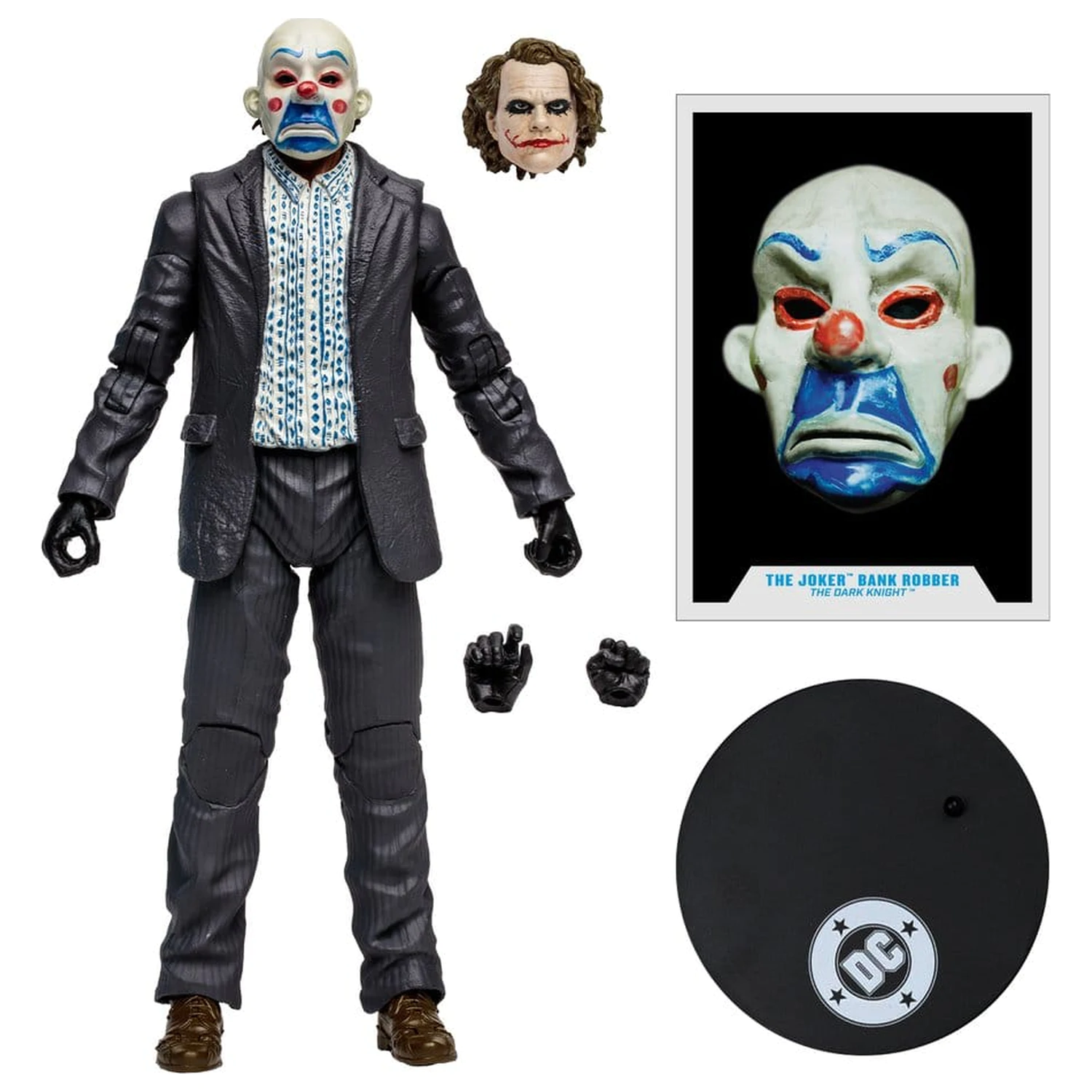 DC Multiverse McFarlane Vault Collection Akcijska figura The Joker (Bank Robber) (The Dark Knight) 18 cm fotografija proizvoda