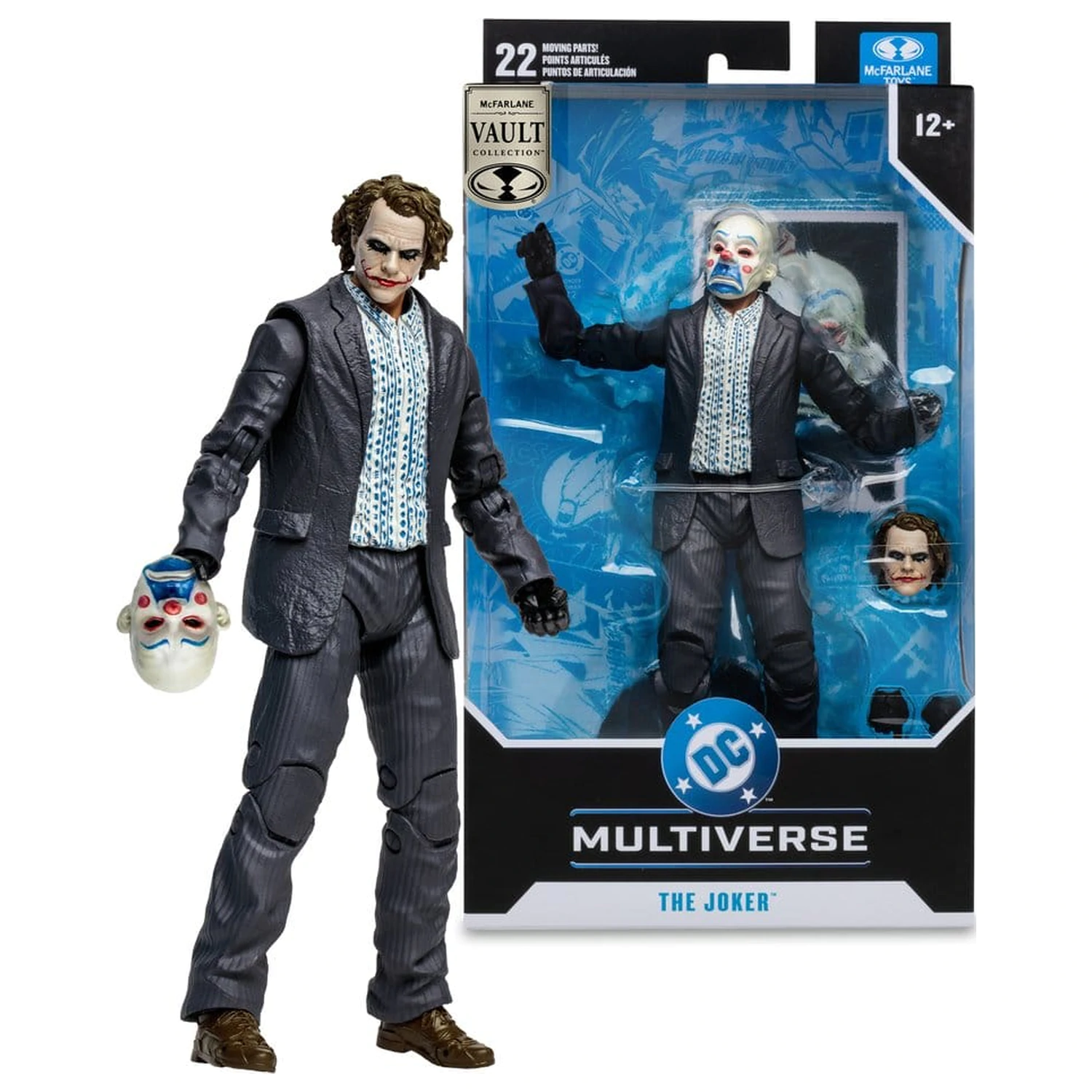 DC Multiverse McFarlane Vault Collection Akcijska figura The Joker (Bank Robber) (The Dark Knight) 18 cm fotografija proizvoda