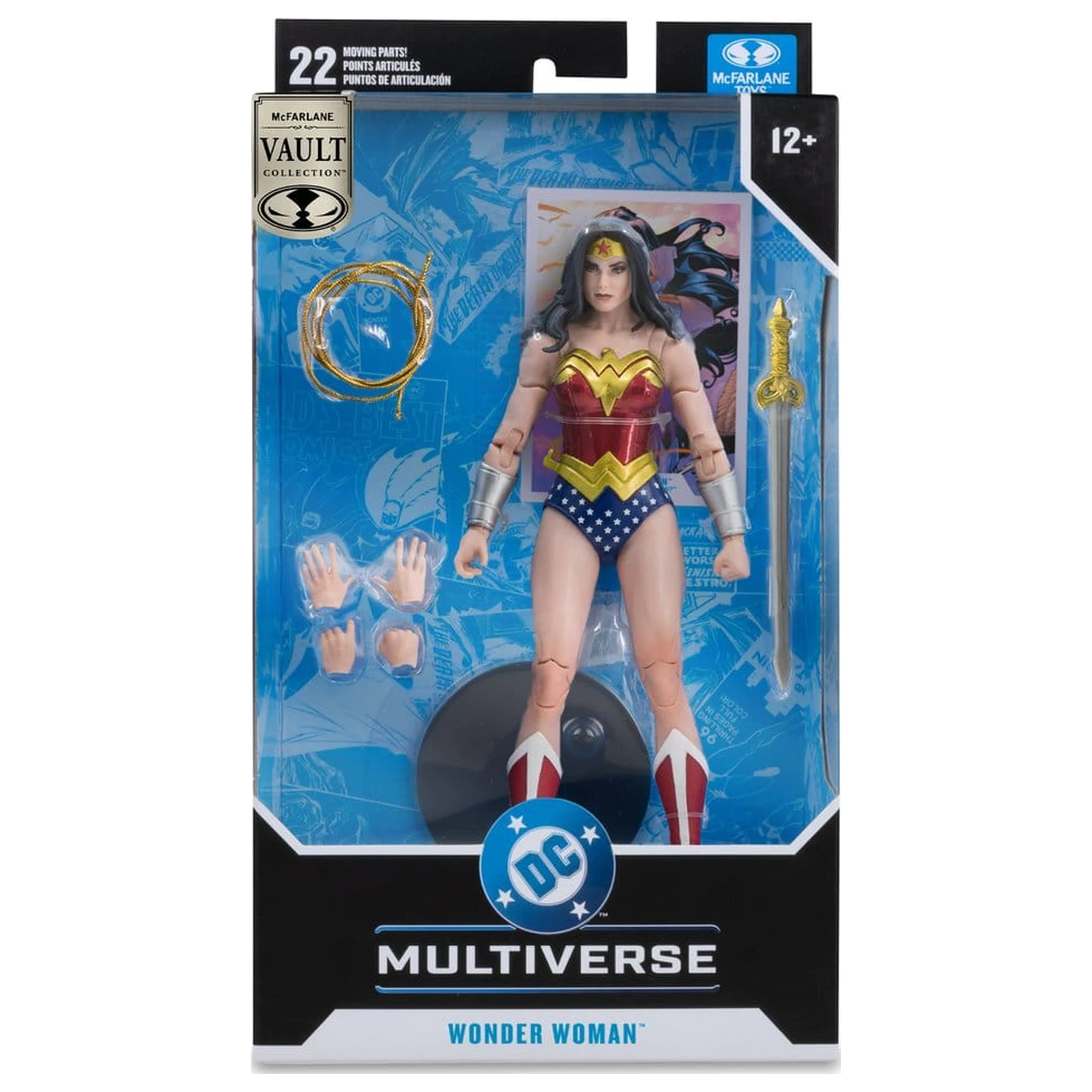 DC Multiverse McFarlane Vault Collection akcijska figura Wonder Woman (Classic) 18 cm fotografija proizvoda