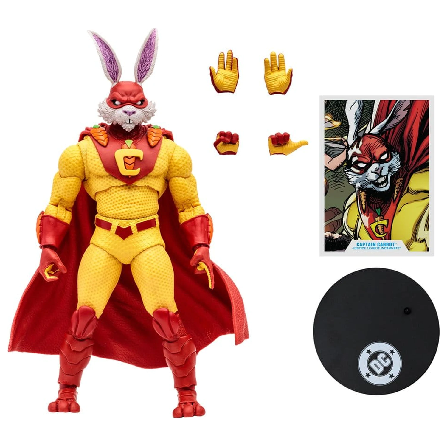 DC Multiverse McFarlane Vault Collection akcijska figura Captain Carrot (Justice League Incarnate) 18 cm fotografija proizvoda