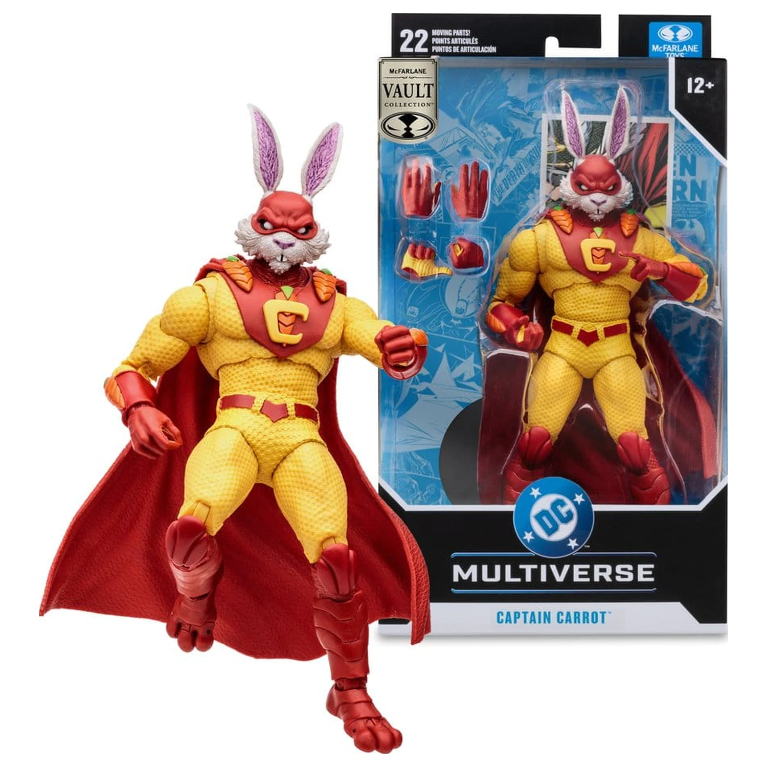 DC Multiverse McFarlane Vault Collection akcijska figura Captain Carrot (Justice League Incarnate) 18 cm fotografija proizvoda