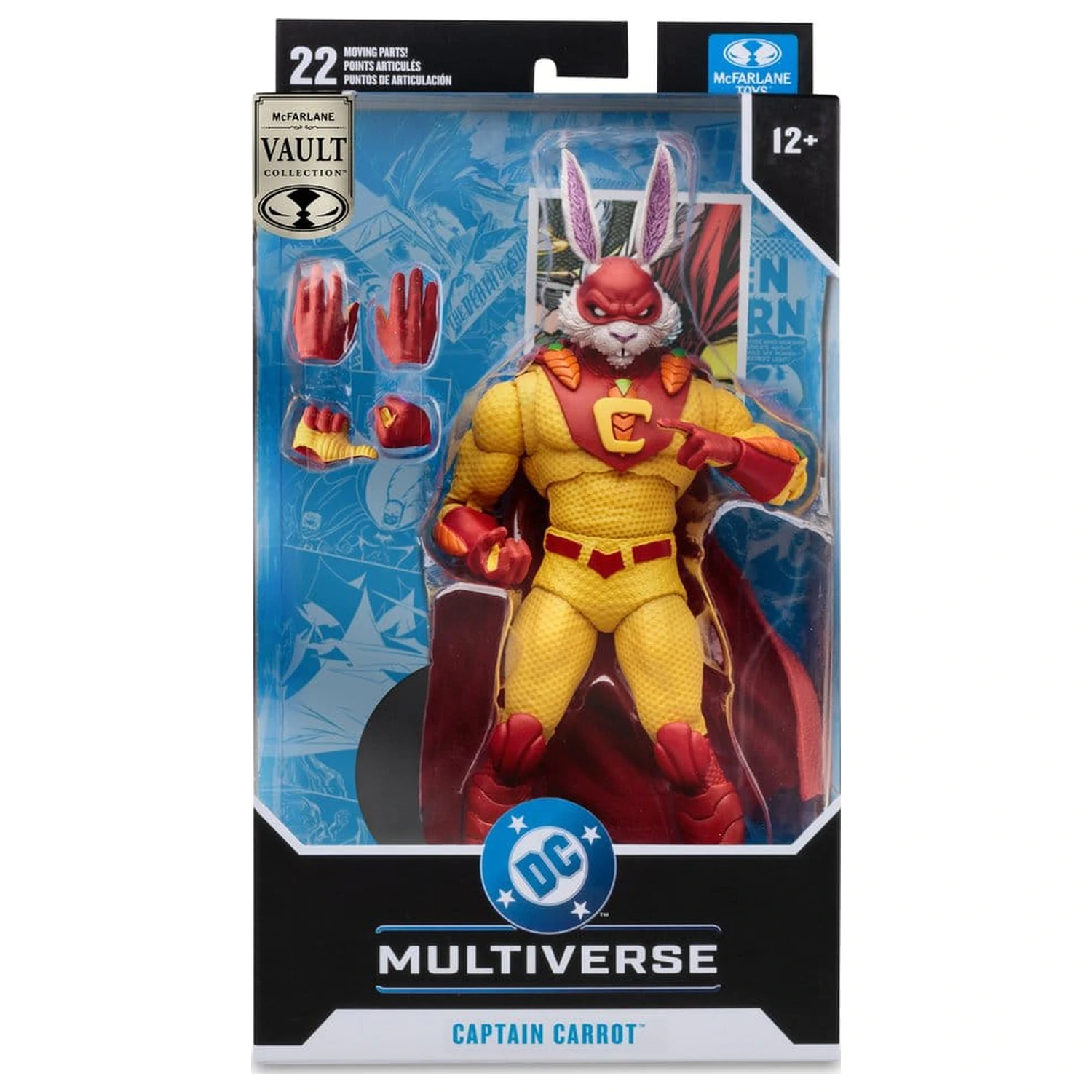 DC Multiverse McFarlane Vault Collection akcijska figura Captain Carrot (Justice League Incarnate) 18 cm fotografija proizvoda