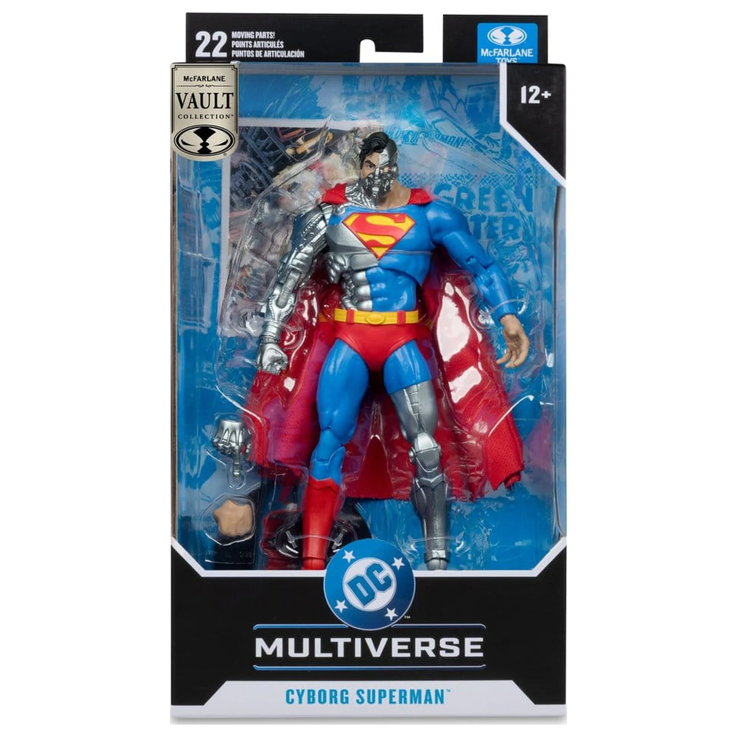 DC Multiverse McFarlane Vault Collection Akcijska figura Cyborg Superman (Revenge of the Green Lanterns) 18 cm fotografija proizvoda