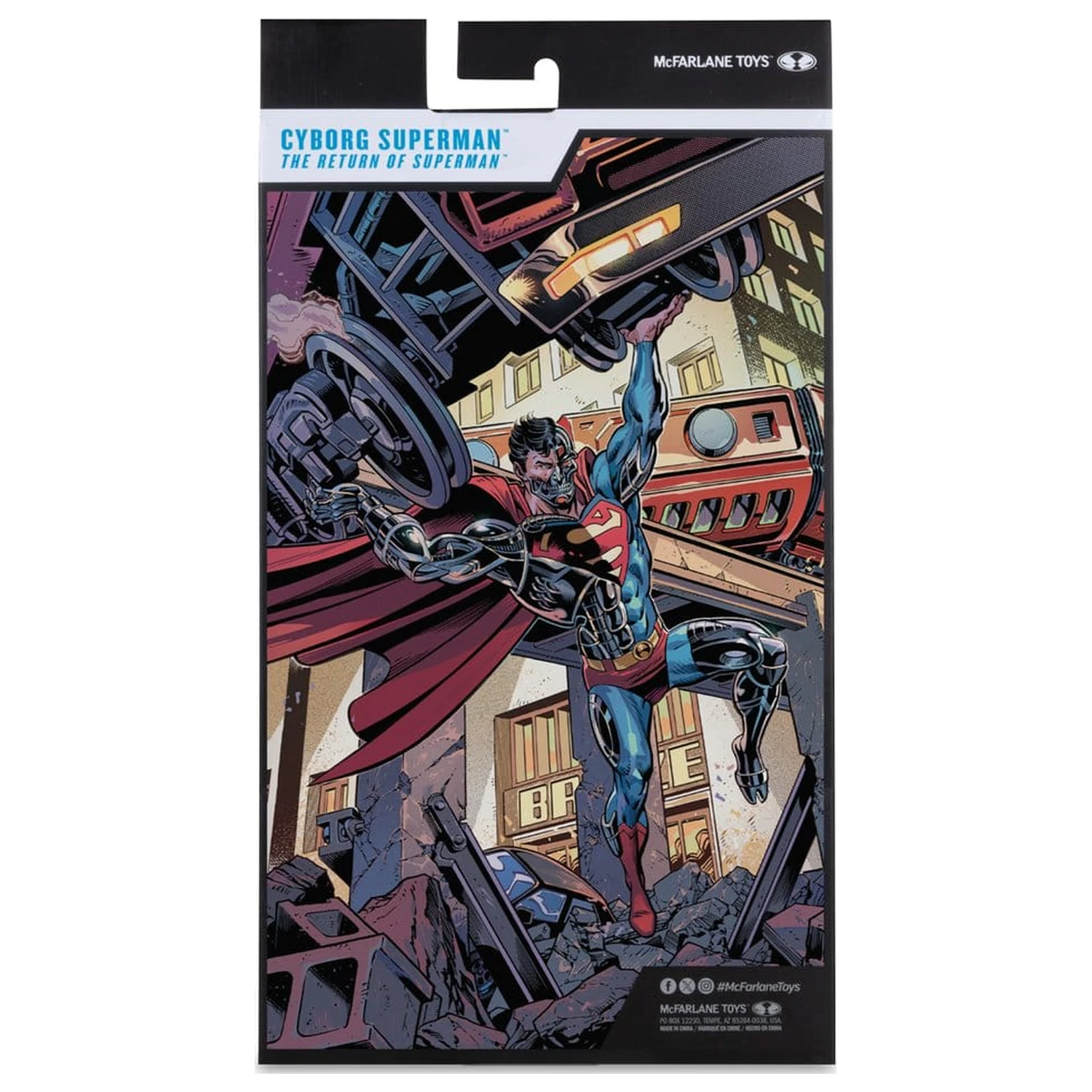 DC Multiverse McFarlane Vault Collection Akcijska figura Cyborg Superman (Revenge of the Green Lanterns) 18 cm fotografija proizvoda