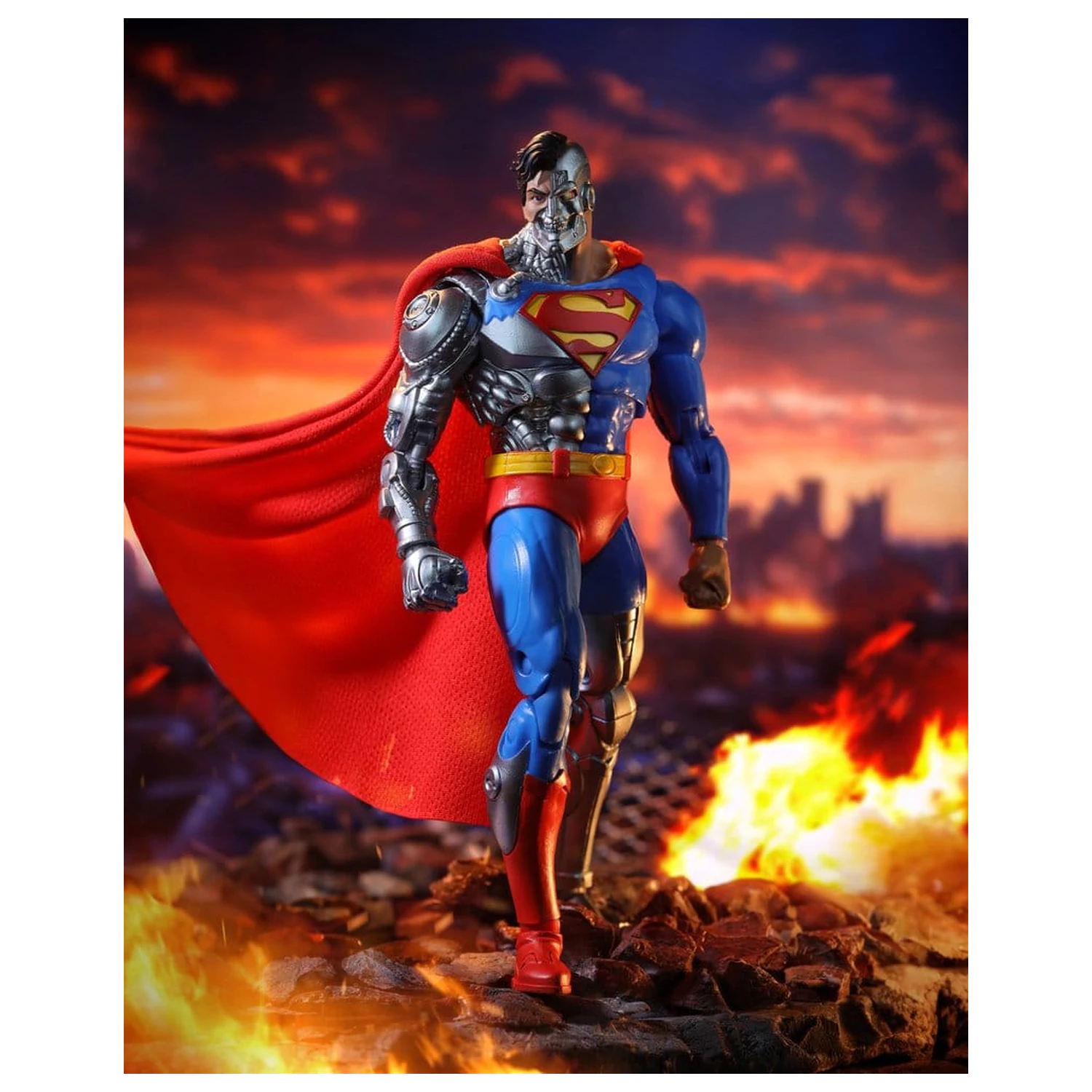 DC Multiverse McFarlane Vault Collection Akcijska figura Cyborg Superman (Revenge of the Green Lanterns) 18 cm fotografija proizvoda