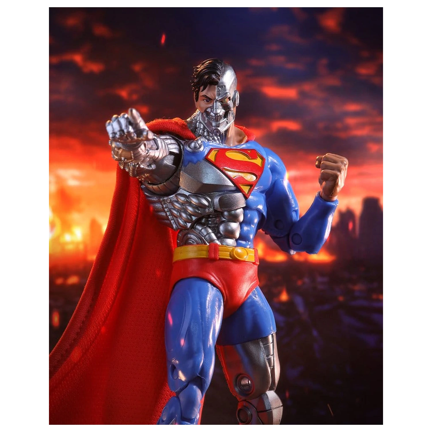 DC Multiverse McFarlane Vault Collection Akcijska figura Cyborg Superman (Revenge of the Green Lanterns) 18 cm fotografija proizvoda