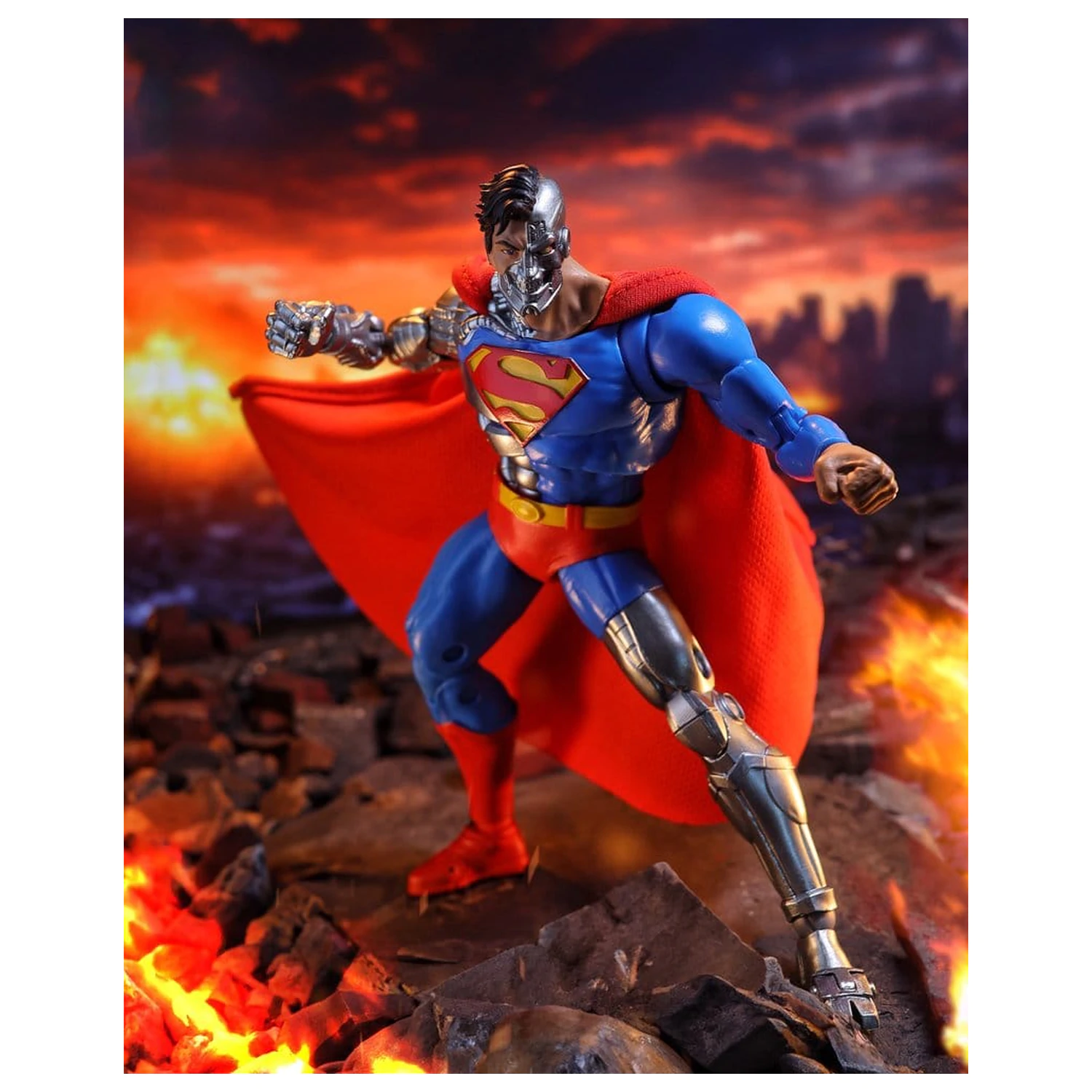 DC Multiverse McFarlane Vault Collection Akcijska figura Cyborg Superman (Revenge of the Green Lanterns) 18 cm fotografija proizvoda