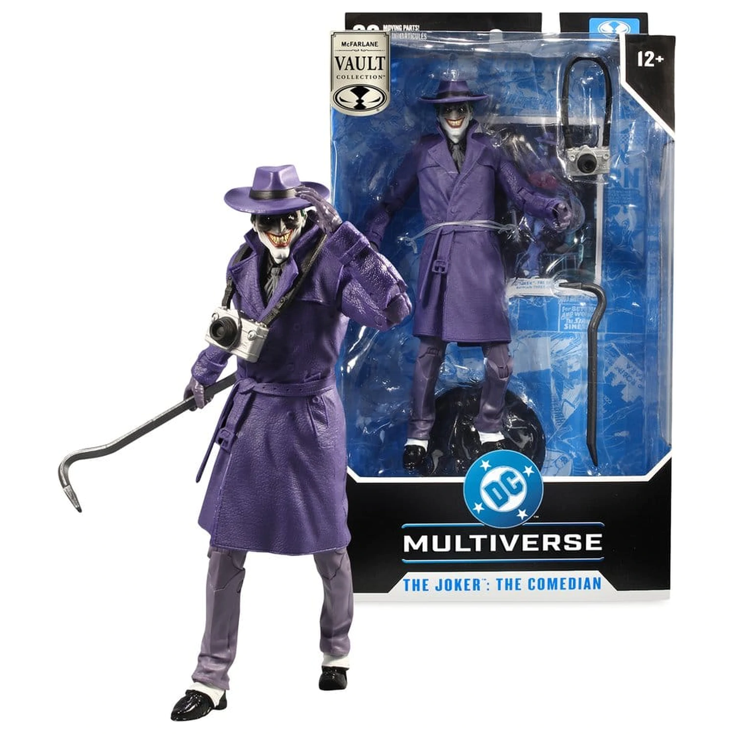 DC Multiverse McFarlane Vault Collection Akcijska figura The Joker (The Comedian) (Batman: Three Jokers) 18 cm fotografija proizvoda