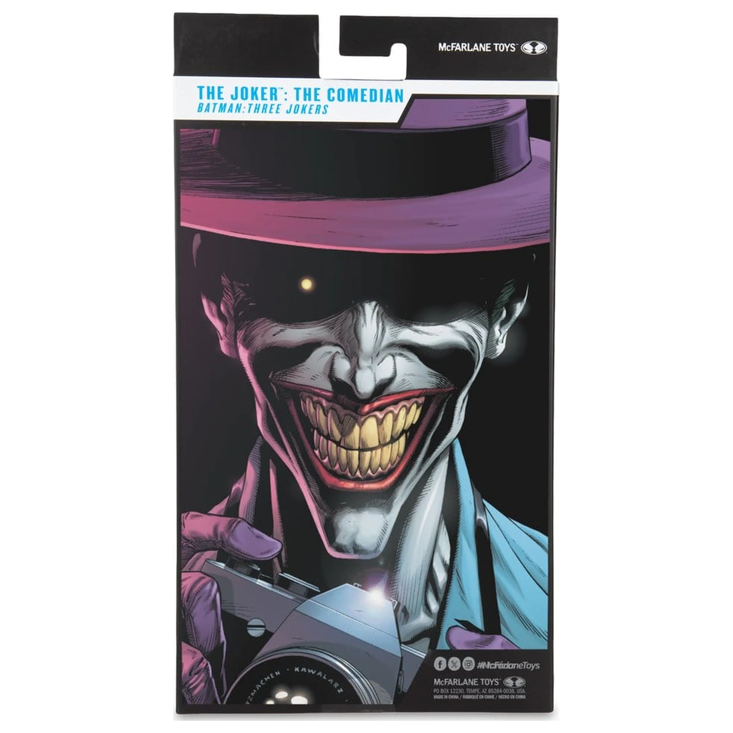 DC Multiverse McFarlane Vault Collection Akcijska figura The Joker (The Comedian) (Batman: Three Jokers) 18 cm fotografija proizvoda