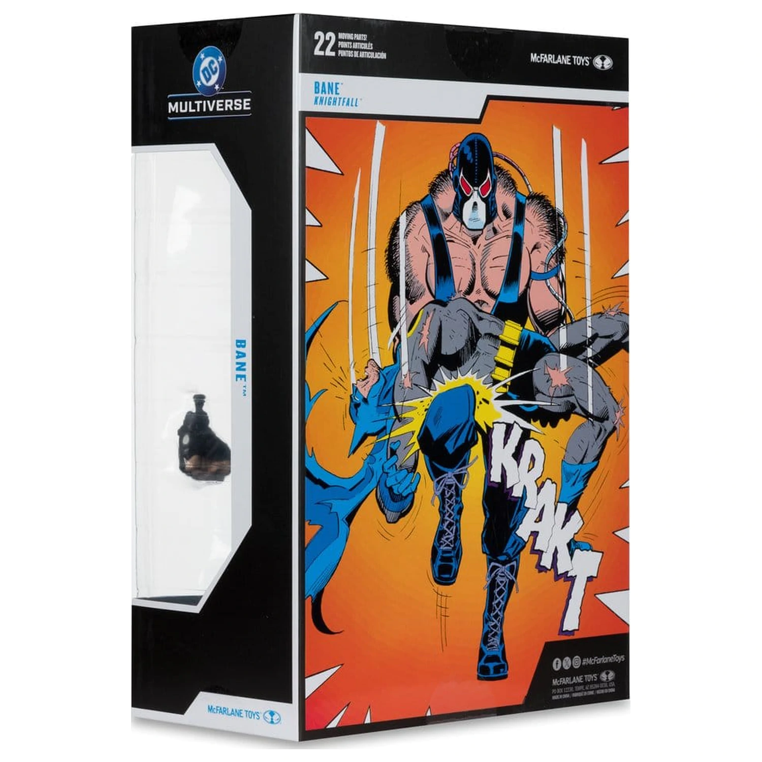 DC Multiverse Mega Akcijska figura Bane (Knightfall) (Gold Label) 24 cm fotografija proizvoda