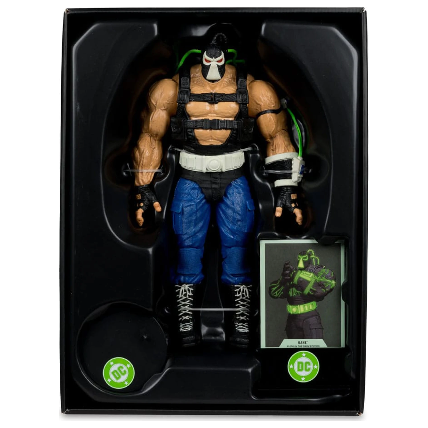 DC Multiverse Mega akcijska figura Bane (svijetli u mraku) (Gold Label) 25 cm fotografija proizvoda