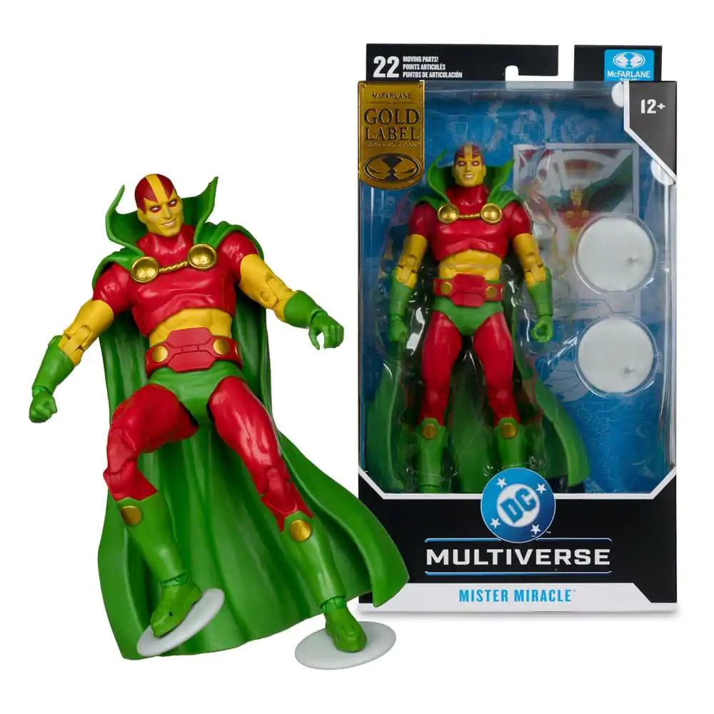 DC Multiverse Akcijska figura Mister Miracle (New Gods) (Gold Label) 18 cm fotografija proizvoda