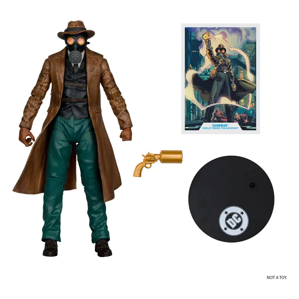 DC Multiverse Akcijska figura Sandman (Wesley Dodds: The Sandman) (Gold Label) 18 centimetara fotografija proizvoda