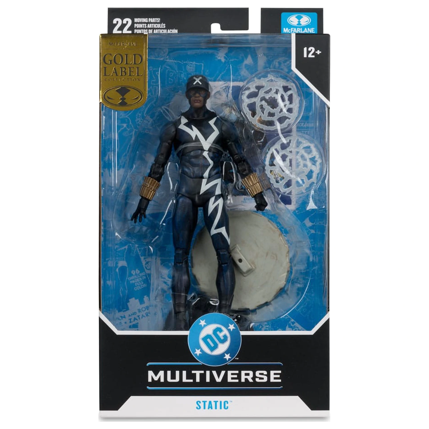 DC Multiverse Akcijska figura Static Shock (Trial by Fire) (Gold Label) 18 cm fotografija proizvoda