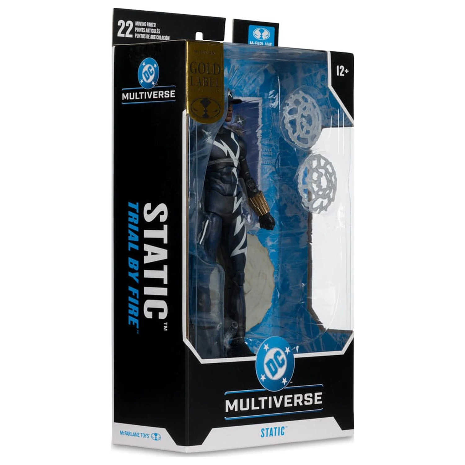 DC Multiverse Akcijska figura Static Shock (Trial by Fire) (Gold Label) 18 cm fotografija proizvoda