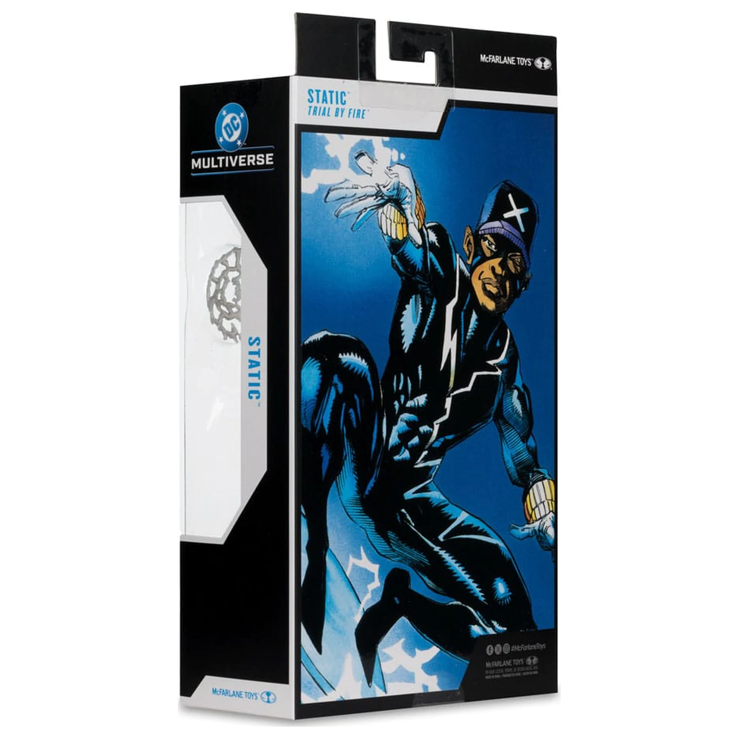 DC Multiverse Akcijska figura Static Shock (Trial by Fire) (Gold Label) 18 cm fotografija proizvoda