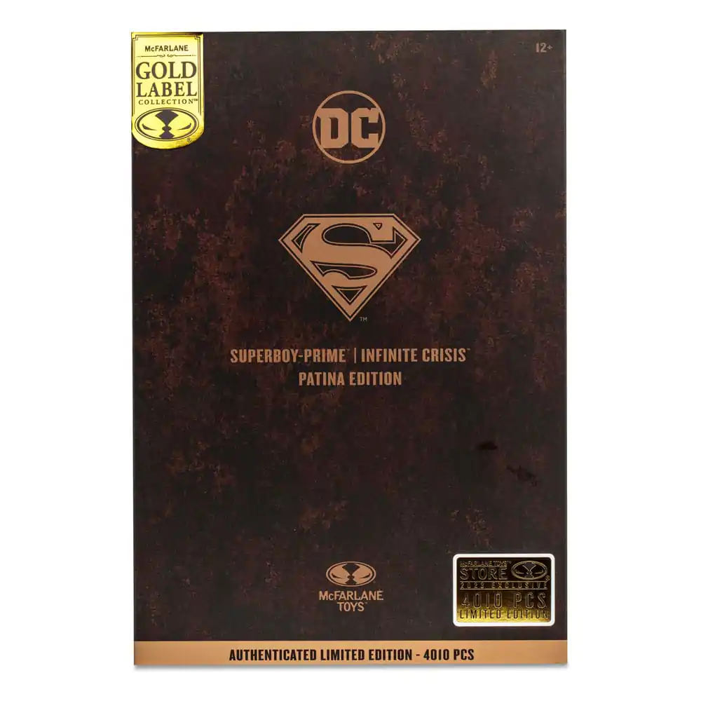 DC Multiverse akcijska figura Superboy Prime (Patina) (Gold Label) 18 cm fotografija proizvoda