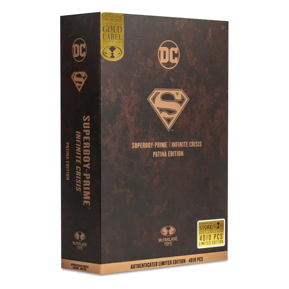 DC Multiverse akcijska figura Superboy Prime (Patina) (Gold Label) 18 cm fotografija proizvoda