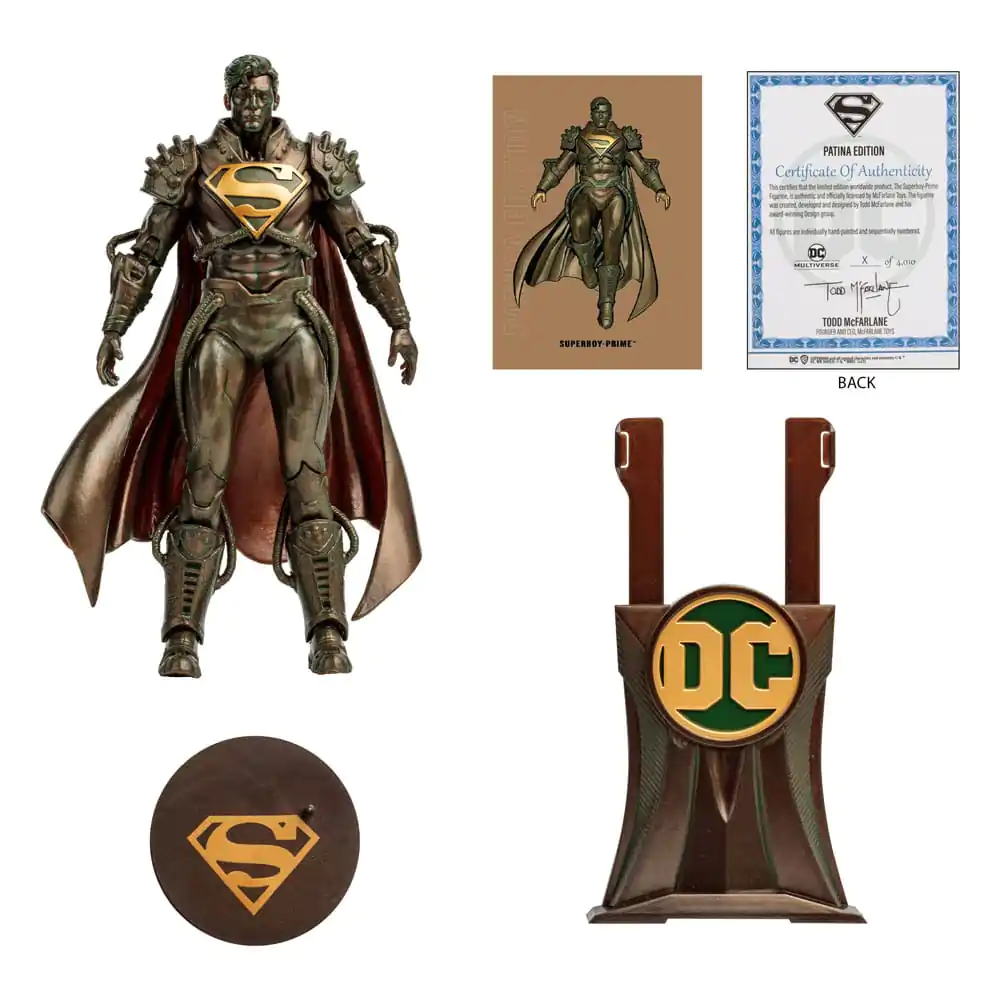 DC Multiverse akcijska figura Superboy Prime (Patina) (Gold Label) 18 cm fotografija proizvoda