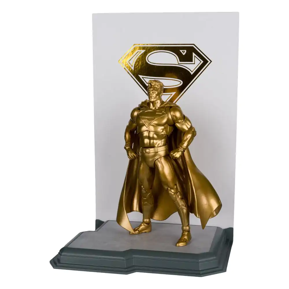 DC Multiverse akcijska figura Superman (kip posvećen stogodišnjem parku) Gold Label 18 cm fotografija proizvoda