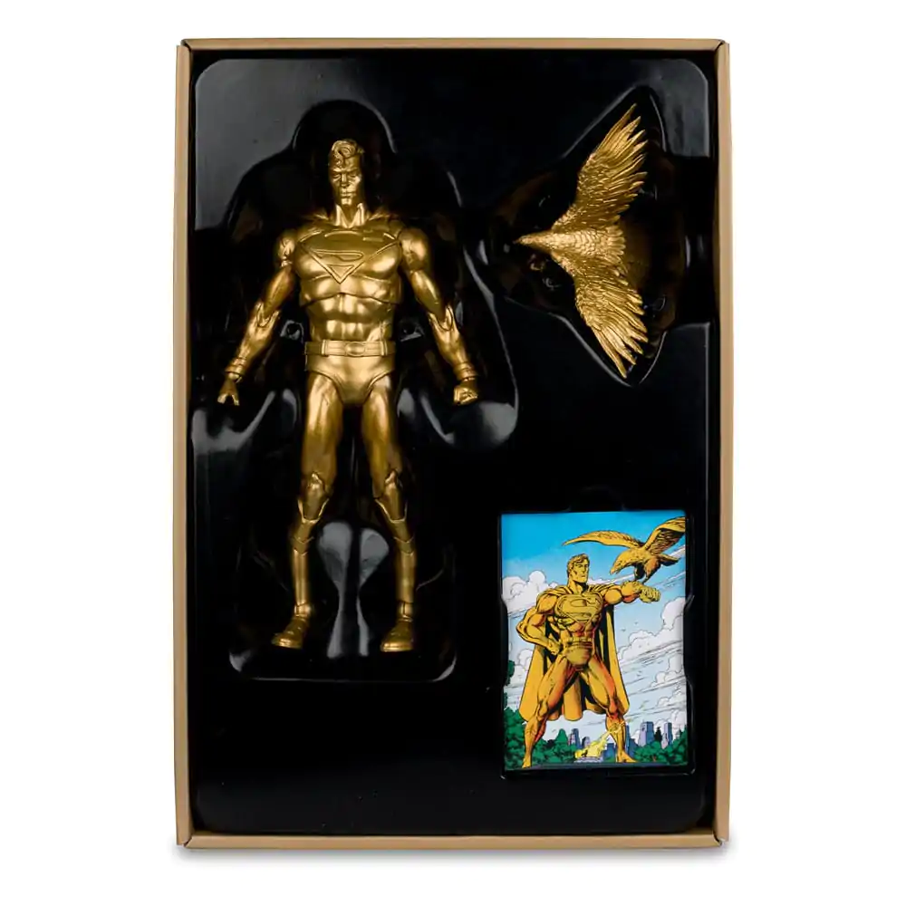 DC Multiverse akcijska figura Superman (kip posvećen stogodišnjem parku) Gold Label 18 cm fotografija proizvoda