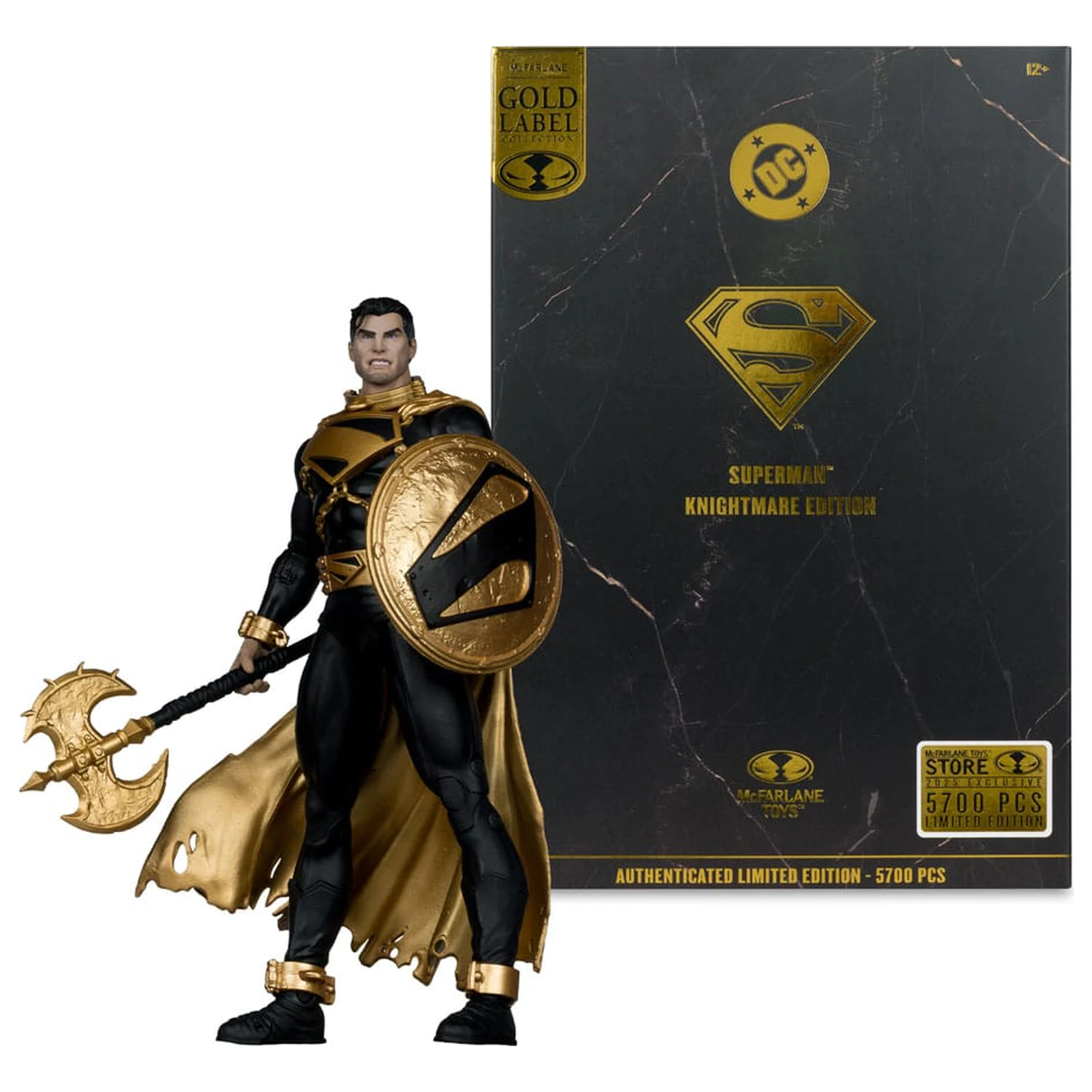 DC Multiverse akcijska figura Superman (Future State) (Knightmare) (Gold Label) 18 cm fotografija proizvoda