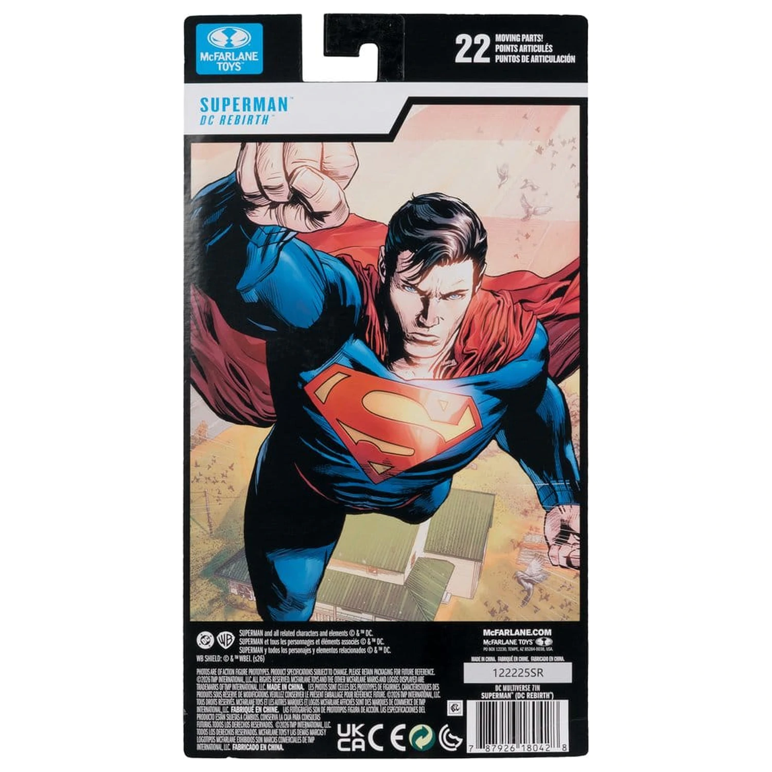 DC Multiverse Akcijska figura Superman (Rebirth) (Blister pakiranje) 18 cm fotografija proizvoda