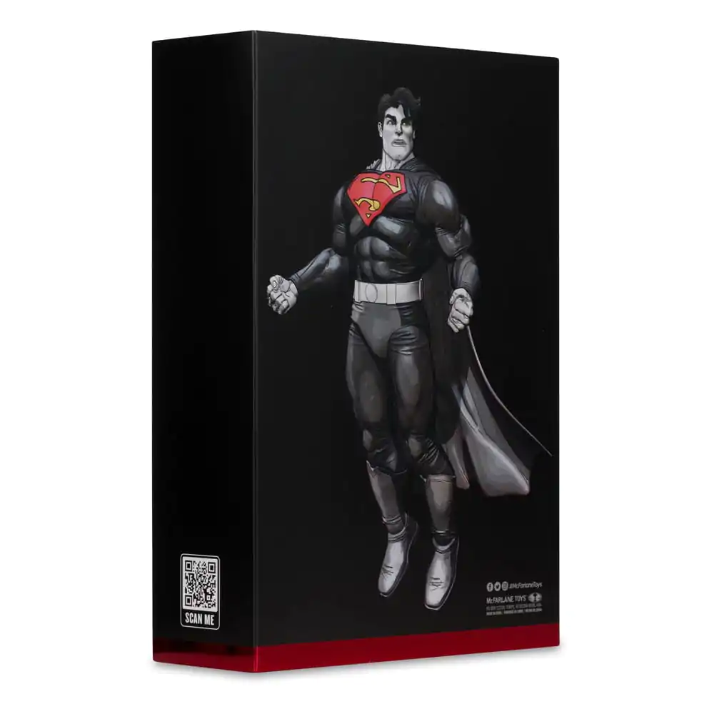 DC Multiverse Figura Supermana (The Dark Knight Returns) (Black & White Accent Edition) (Gold Label) 18 cm fotografija proizvoda