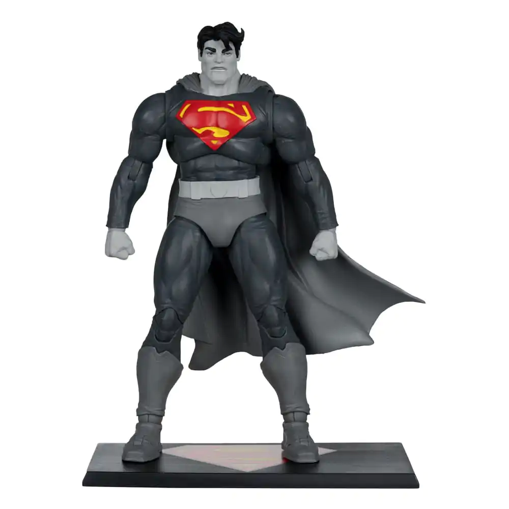 DC Multiverse Figura Supermana (The Dark Knight Returns) (Black & White Accent Edition) (Gold Label) 18 cm fotografija proizvoda