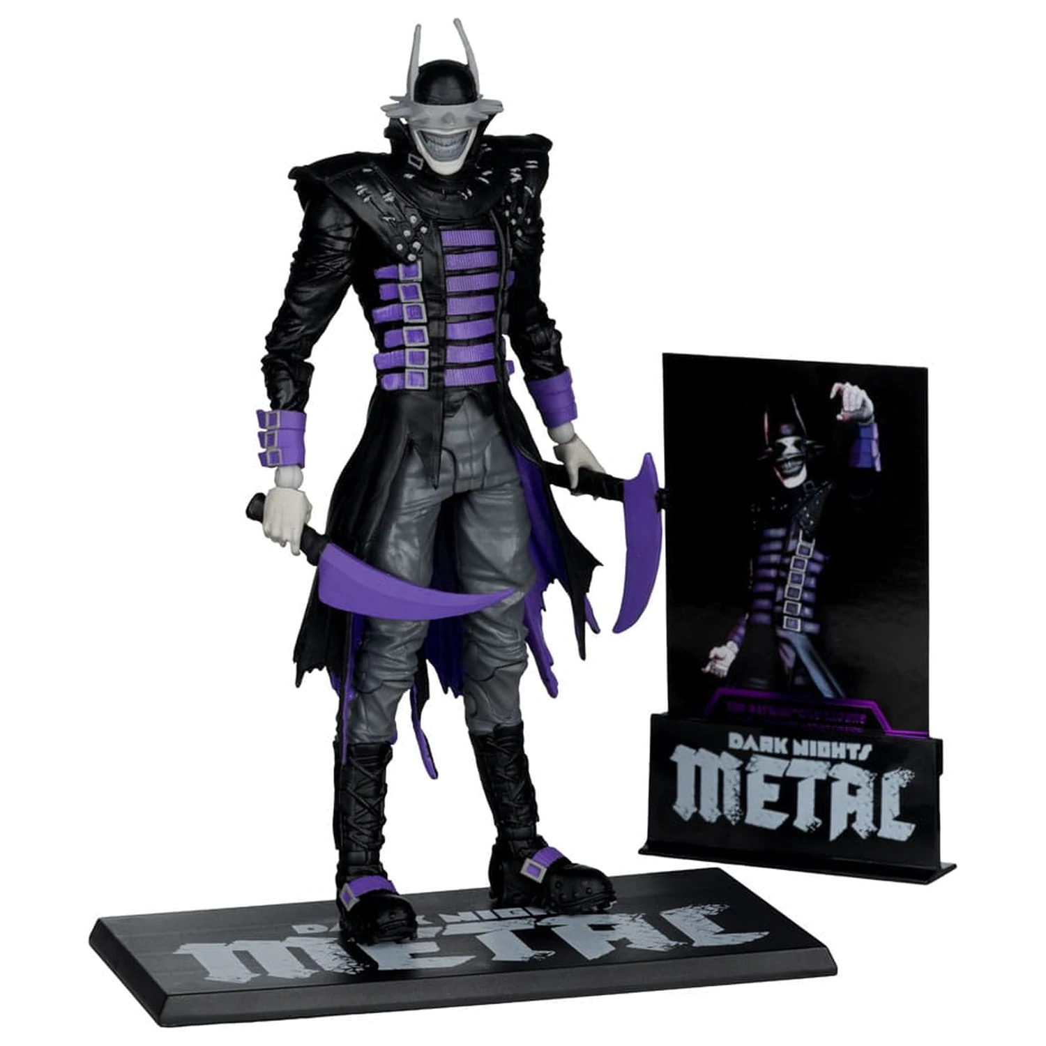 DC Multiverse akcijska figura The Batman Who Laughs (B&W with accent) (Gold Label) 18 cm fotografija proizvoda
