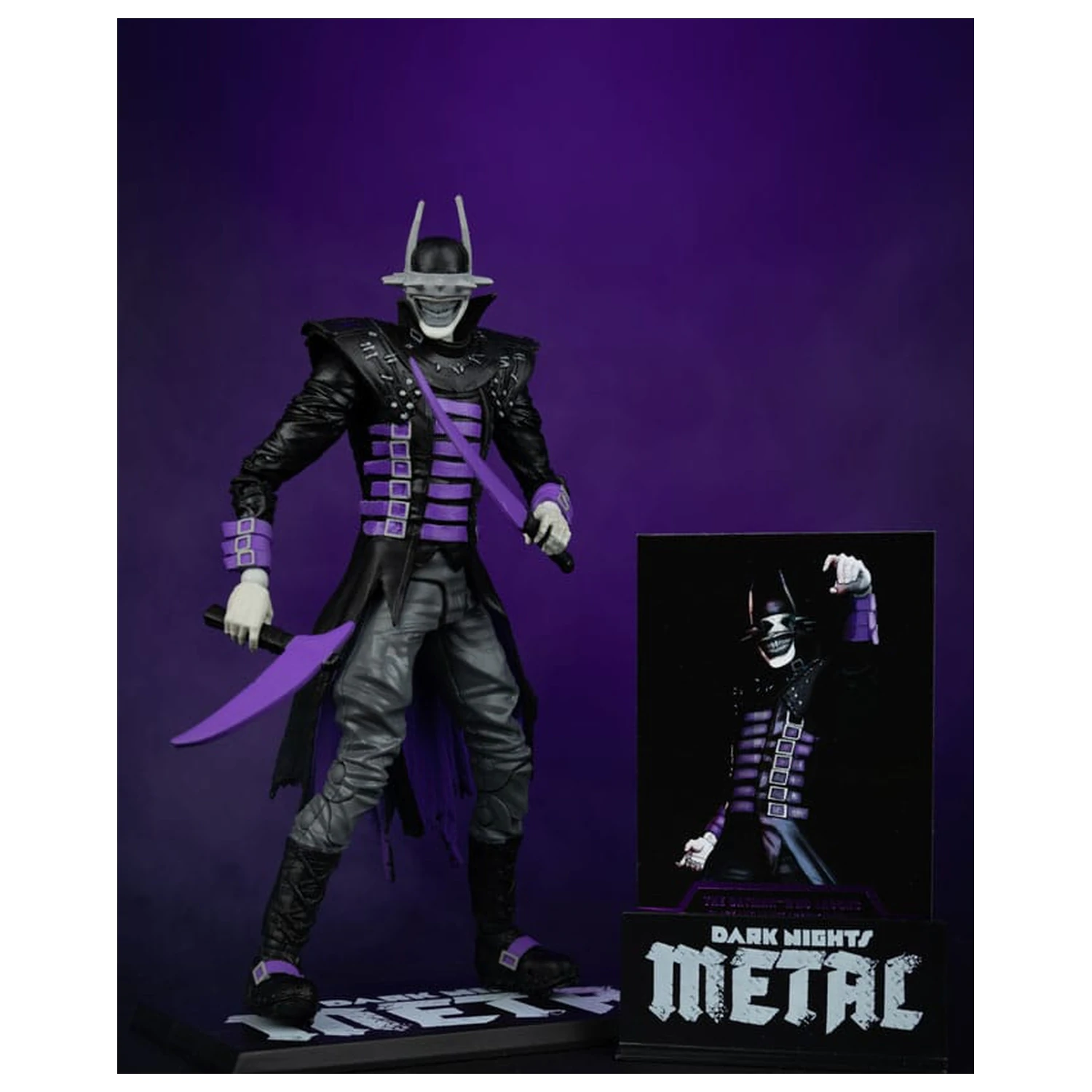 DC Multiverse akcijska figura The Batman Who Laughs (B&W with accent) (Gold Label) 18 cm fotografija proizvoda