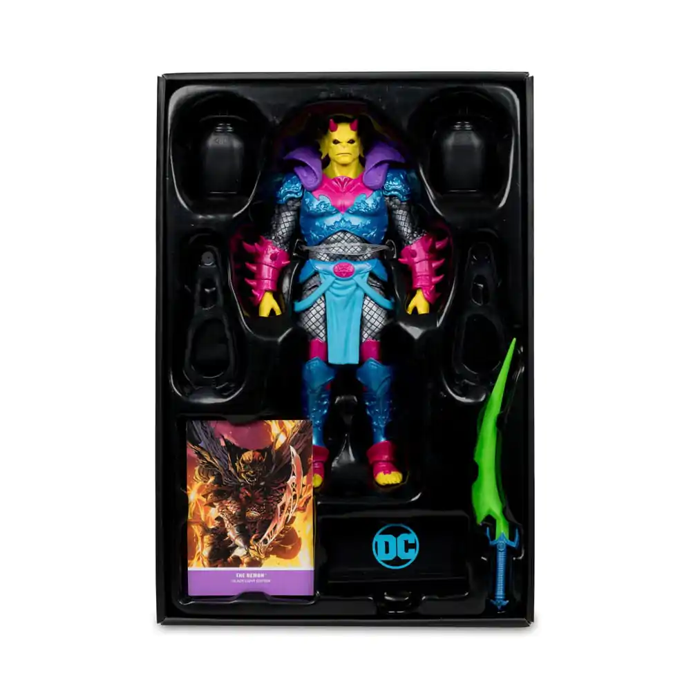 DC Multiverse Akcijska figura The Demon (Demon Knights) Black Light Edition (Gold Label) 18 cm fotografija proizvoda