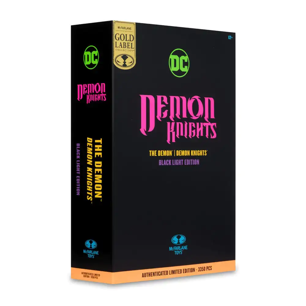 DC Multiverse Akcijska figura The Demon (Demon Knights) Black Light Edition (Gold Label) 18 cm fotografija proizvoda