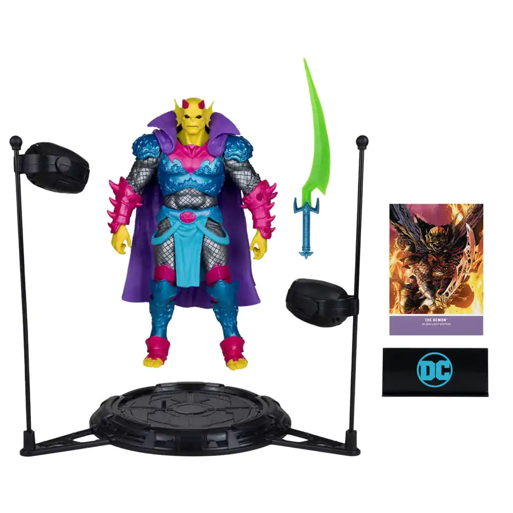 DC Multiverse Akcijska figura The Demon (Demon Knights) Black Light Edition (Gold Label) 18 cm fotografija proizvoda