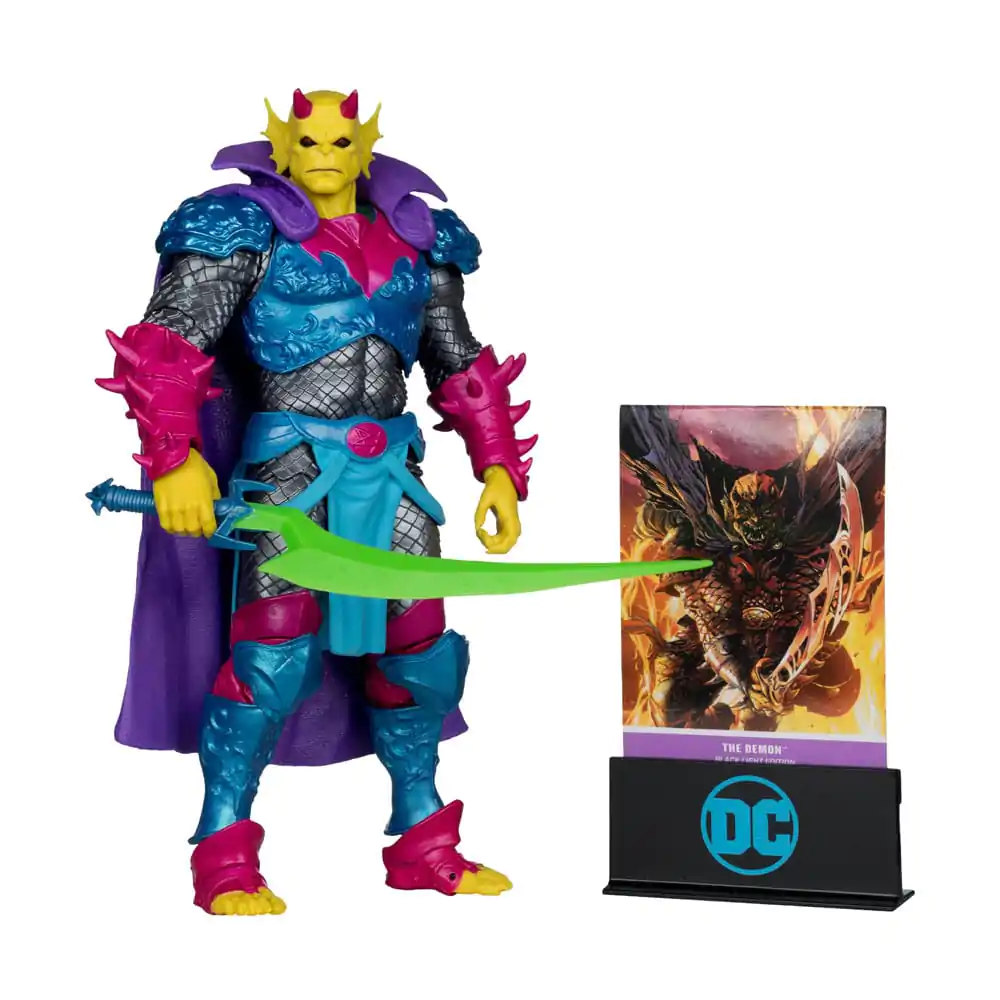 DC Multiverse Akcijska figura The Demon (Demon Knights) Black Light Edition (Gold Label) 18 cm fotografija proizvoda